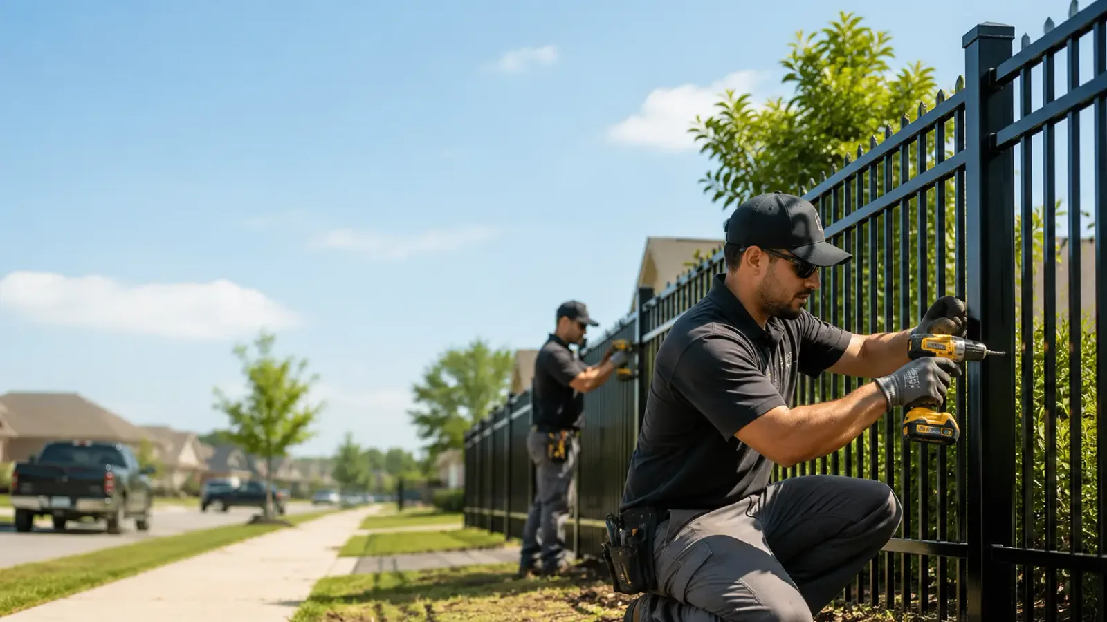Metal Fence Installation in Combs, KY